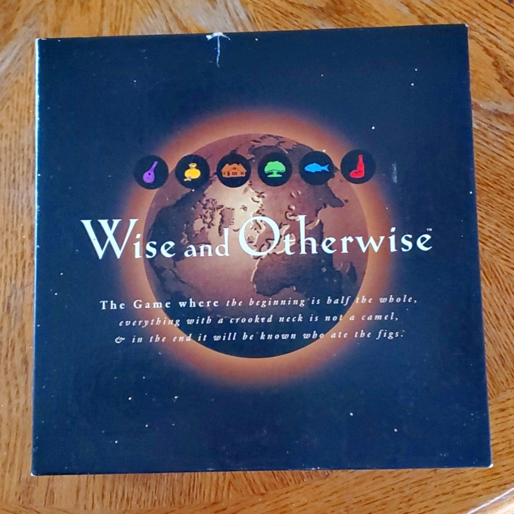 Collectible - Rare Board Game - Wise and Otherwise